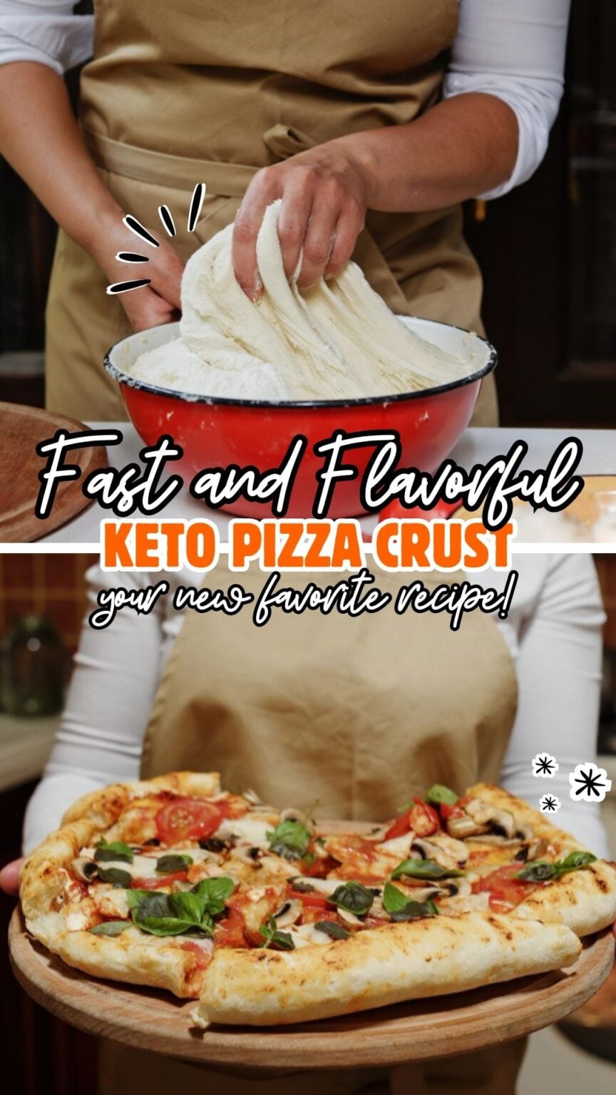Super Easy Keto Pizza Crust Recipe - Better Than the "Regular"!