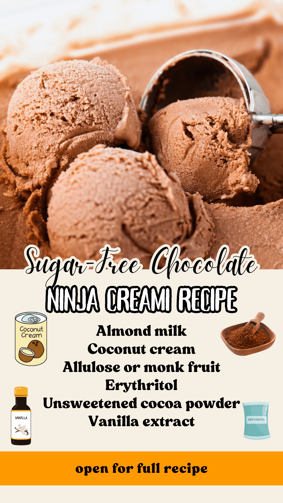 NINJA SUGAR FREE ICE CREAM RECIPE visual data 2
