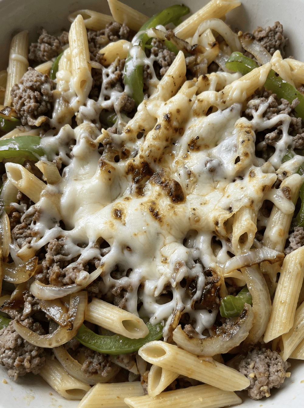 Easy Philly Cheesesteak Pasta for Busy Family Dinners