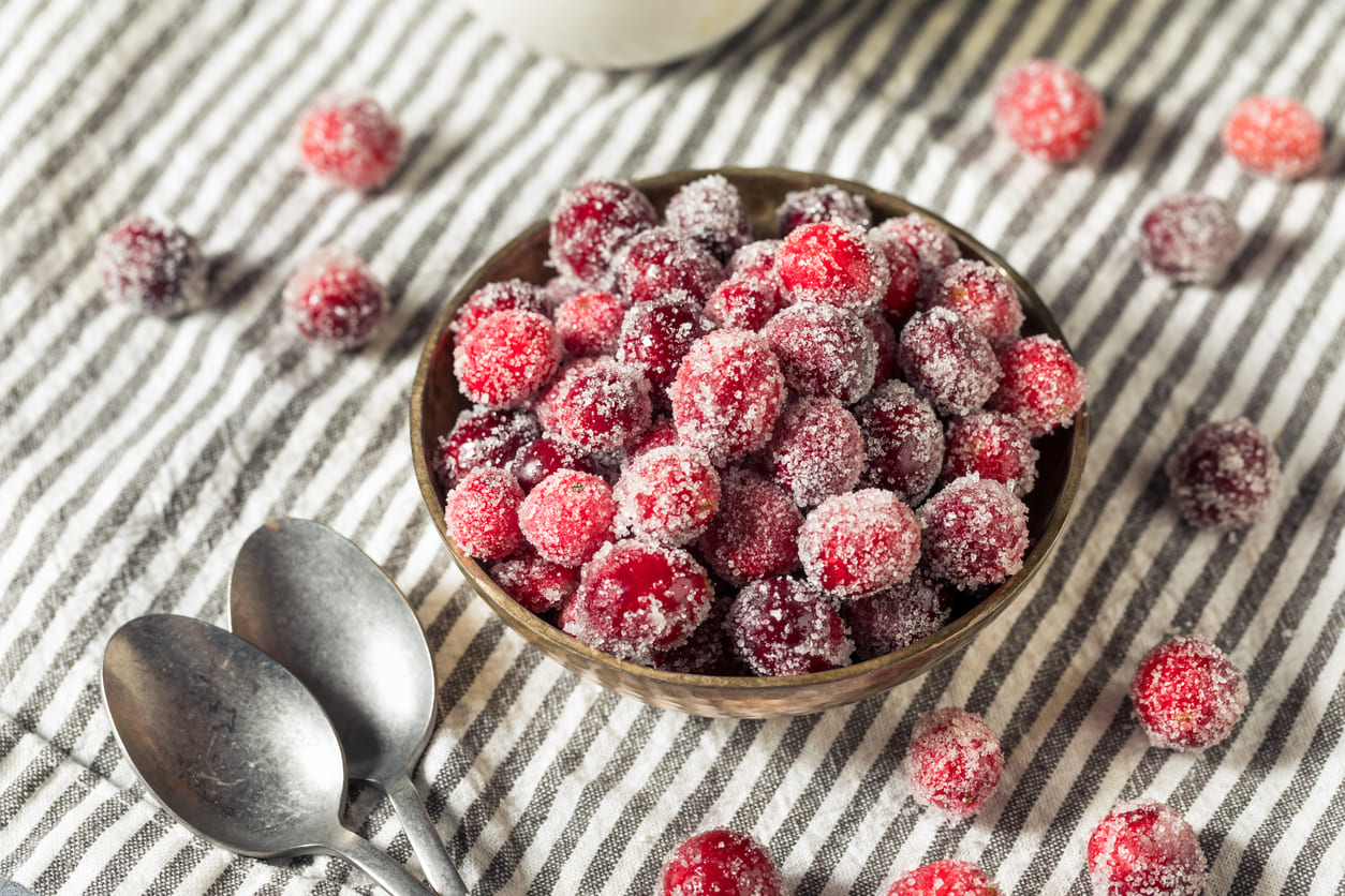 Candied Cranberries Recipe
