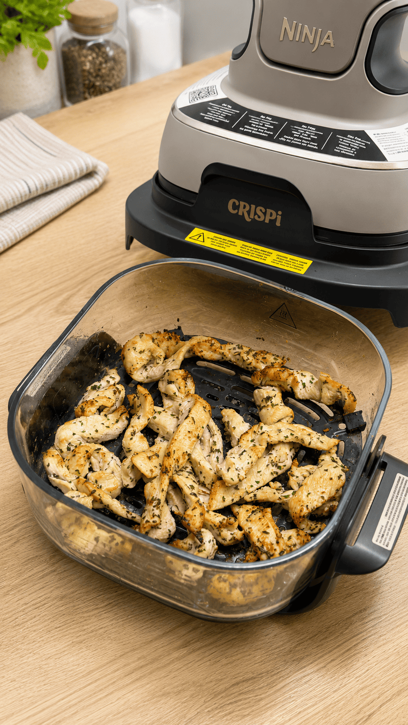 Ninja Crispi Lemon Garlic Chicken Strips