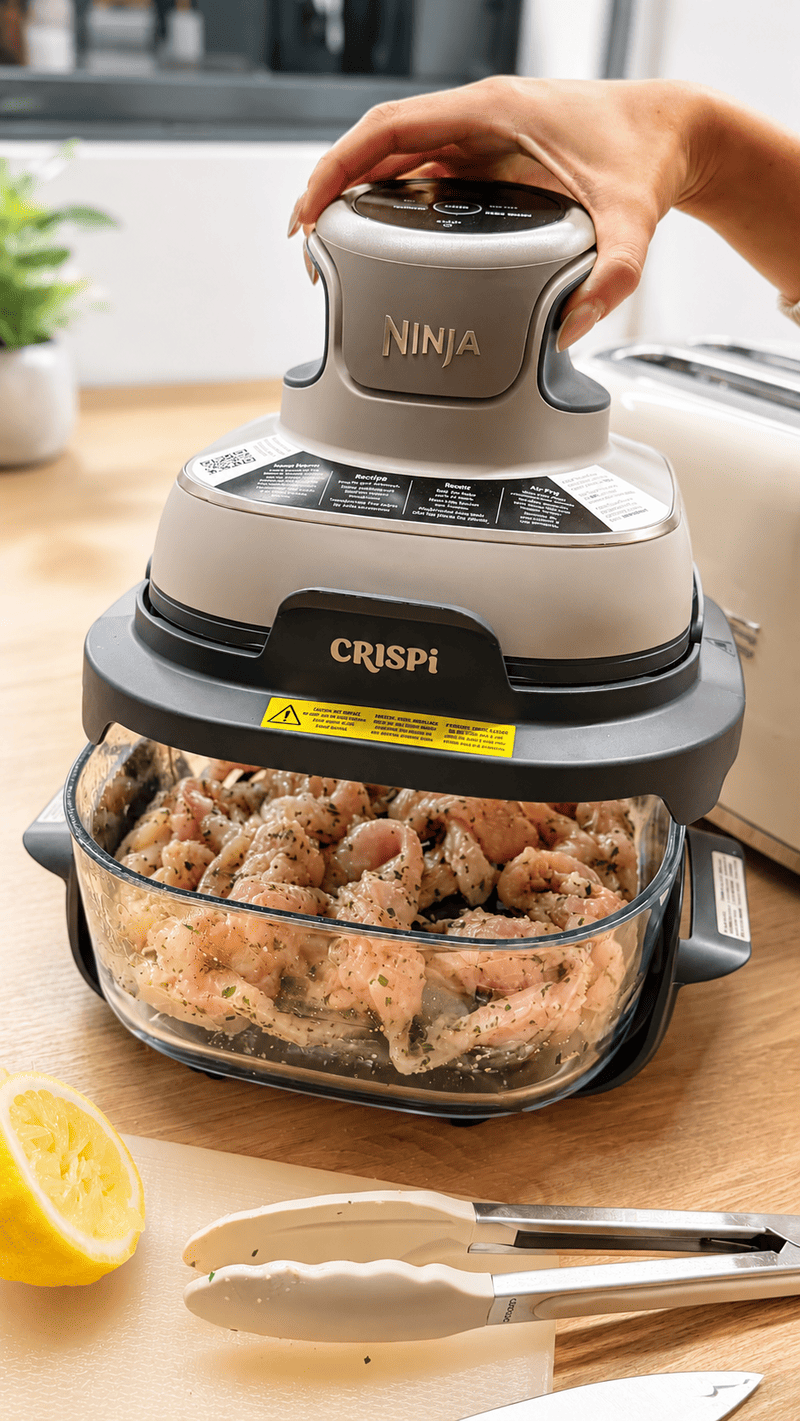 Ninja Crispi Lemon Garlic Chicken Strips
