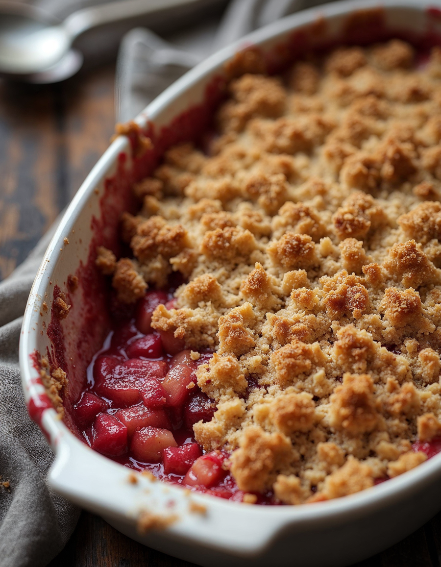 Rhubarb Crisp